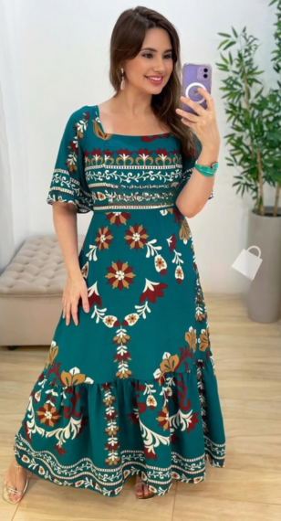 Vestido Vellura Longo