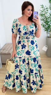 Vestido Nyara Longo